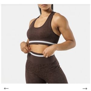 Leopard bra and legging SET